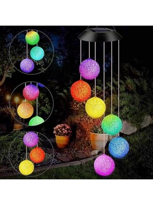 Die Grup Solar Garden Lights Hanging Eva Ball Güneş Enerjili Asılabilir Bahçe Aydınlatma IP44 Dış Mekan Dekoratif LED Işık 6 Saat Şarj 8 Saat Aydınlatma Eva Top Sarkıt Lamba | Tp6          [enerji Sınıfı A]