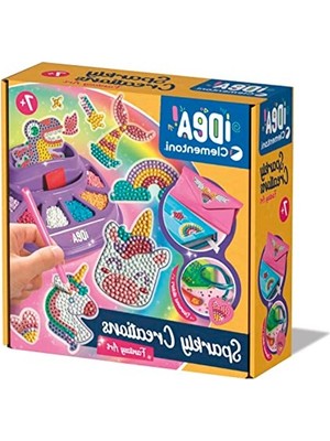 Die Grup Baby Clementoni Idea Clemetoni Işıltılı Tasarım Seti Fantastik Sanat