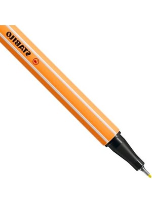 Die Grup Stabılo Point 88 - Ince Keçe Uçlu Kalem - 6'lı Paket - Neon Renkler