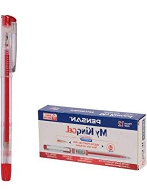 Die Grup 6405 My-Kıng Jel Metal Klips Klm Kırmız 0,5 12'li Paket - PE06405KIRMIZI
