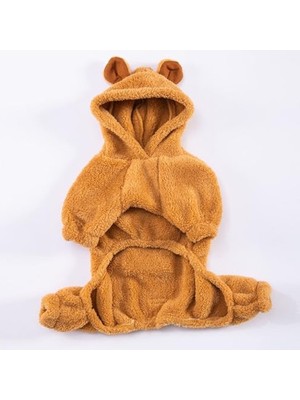 Die Grup Latte Koala Peluş Küçük Irk Köpek Tulumu (L)