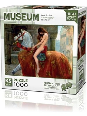 Vuralsin38 Ks Games 20706 Lady Godiva 1000 Parça Puzzle -Ks Puzzle
