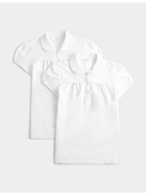 Marks & Spencer 2'li Polo Yaka T-Shirt (2-18 Yaş)