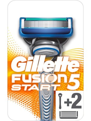 Vuralsin38 Fusion5 Start Erkek Tıraş Makinesi + Yedek Tıraş Bıçağı 2'li