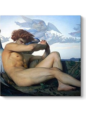 Vuralsin38 Alexandre Cabanel - Fallen Kanvas Tablo 100 x 100