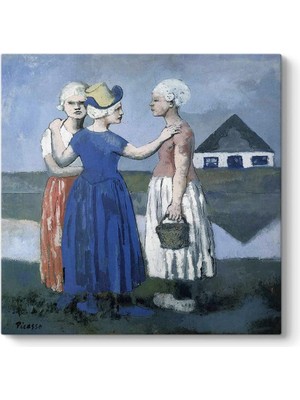 Vuralsin38 Pablo Picasso - Trois Hollandaises Tablosu 30 x 30