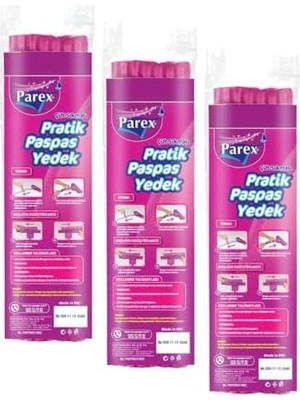Vuralsin38 Pratik Paspas Çift Sıkmalı Yedek (3 Paketi)