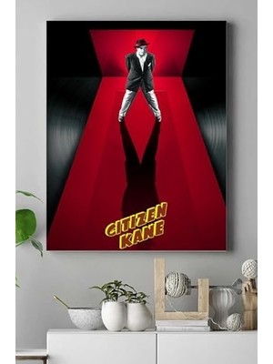 Vuralsin38 (PSTER15611) Citizen Kane Film Afişi Kanvas Tablo 2 21 x 30