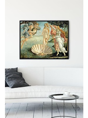 Vuralsin38 (PSTER10291) - 'ün Doğuşu Sanatsal Çerçeveli Tablo (40X50CM)