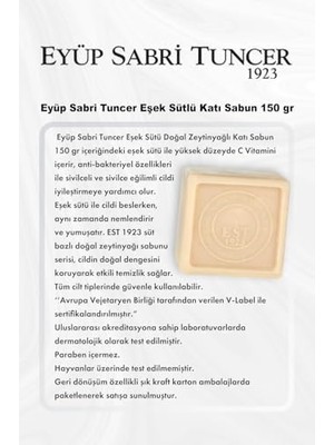 Vuralsin38 Eşek Sütlü Katı Sabun 150 gr 5 Al 4 Öde ve Rosie Pamuk