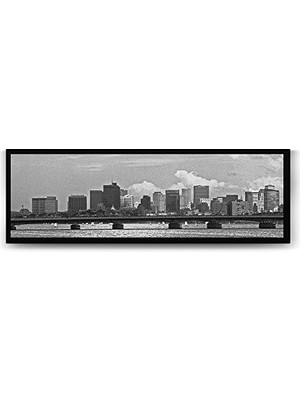 Vuralsin38 Şehir Fotoğraf Panorama Tablo - 120X40CM