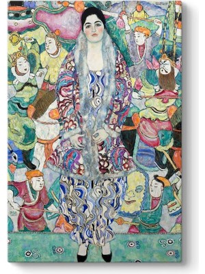 Gustav Klimt - Friedericke Maria Beer Portresi Tablosu 30 x 45