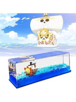 Yolcu Gemisi One Piece Fluid Şişe "thousand Sunny" Ship Fluid Bottle, Tek Kutuda Batmayan Tekne, Korsan Gemi Dekorasyonu, Ev, Araba, Vitrinler, Masa Dekorasyonu Için Bir Gemi