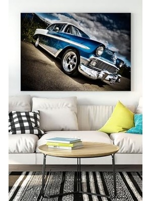 (PSTER16660) Klasik Araba Kanvas Tablo 50 x 70