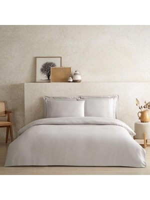x Tencel™ Lyocell Tek Kişilik Nevresim Kılıfı Bej