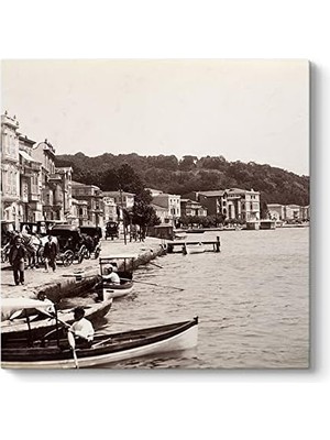 Büyükdere Sahil - Sarıyer Tablosu 90 x 90