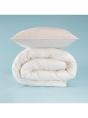Elegante Dormio Trio Yastık Kılıfı&yorgan Krem 195X215 cm