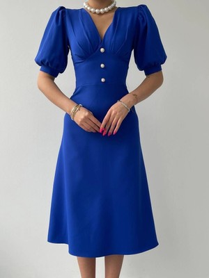 Lune Store Linda Midi Elbise