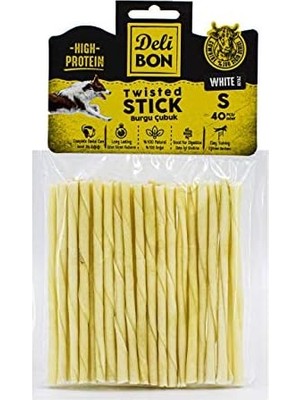 Al-Kar Ticaret Doggie Delibon Gerçek Deriden Ince Çubuk, THINX40PCS., Beyaz