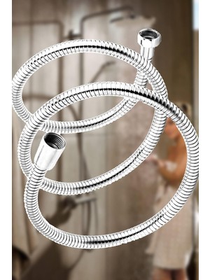 Mabelme Banyo Duş Hortumu Zinciri 150-200 cm Uzun Spiral 1410