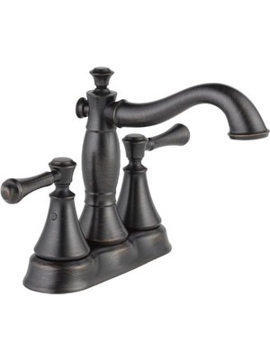 Mabelme Cassidy Bronz Banyo Bataryası, Merkez Set Banyo Bataryası, Banyo Lavabo Bataryası, Metal Tahliye Montajı, Venedik Bronz 2597LF-RBMPU