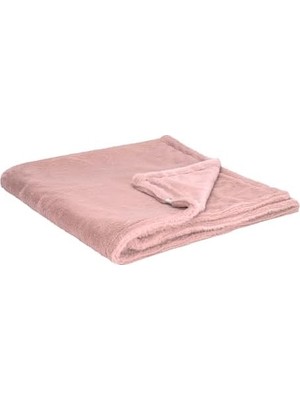 Al-Kar Ticaret Pet Lodix Mira Toz Pembe Köpek Battaniyesi L 100X150CM
