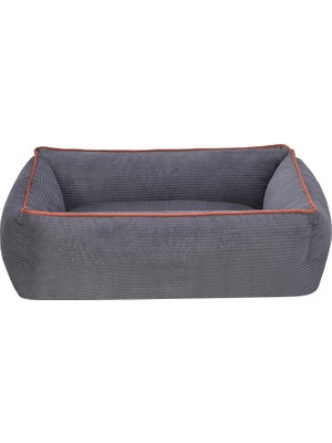 Al-Kar Ticaret Pet Golf Vita Gri Kedi ve Köpek Yatağı Xs 45X55CM