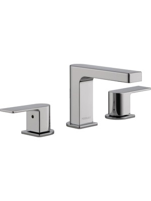 Mabelme Xander Yaygın Banyo Bataryası Krom, Banyo Bataryası 3 Delikli, Banyo Lavabo Bataryası, Tahliye Montajı, Krom P3519LF
