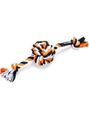 Al-Kar Ticaret Köpek Oyuncağı, Diş Ipinden Top ve Ipi, 27X7X7CM, 105GR