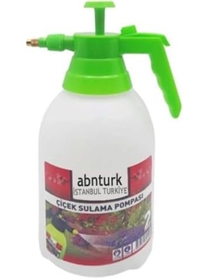 Al-Kar Ticaret 2 Litre Üstten Basma Portatif Tayzikli Ilaçlama Pompası Sulama Spreyi Tayzikli Çiçek Sulama Pompası