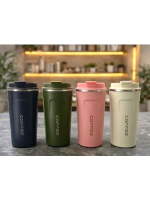 Elektronikçim 480 ml Paslanmaz Çelik Termos Mug Bardak