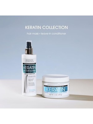 Al-Kar Ticaret Advanced Clinicals Keratin Durulanmayan Saç Bakım Spreyi 237ML
