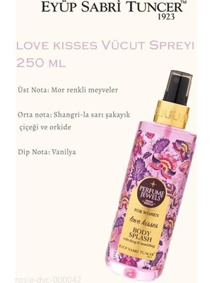 Al-Kar Ticaret Hindistan Cevizi Şampuan, Frambuaz Tonik, Pure Krem ve Vücut Spreyi Kisses ve Rosie