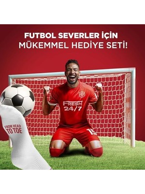 Al-Kar Ticaret Old Spice Footballer Hediye Seti: Deodorant Stick 50 Ml, Duşjeli 250 ml ve Çorap