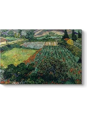 Mabelme Vincent - Gelincik Tarlası Tablosu 60 x 40