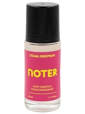 Al-Kar Ticaret Noter Hafif Hissiyatlı Ferah Jel Deodorant 50 ml