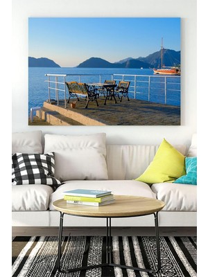 Mabelme (PSTER16905) Marmaris Manzara Kanvas Tablo 50 x 70
