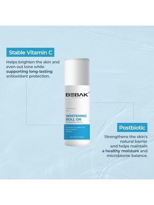 Al-Kar Ticaret Bebak Pharma Beyazlatıcı Roll 50 ml