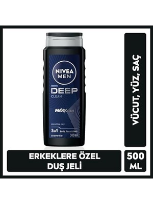Al-Kar Ticaret Men Erkek Stick Deodorant Derma Control Clinical 50 Ml, 96 Saat Üstün Koruma + Men Erkek Deep Dimension Duş Jeli 500 ml