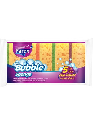 Mabelme Bubble Sünger Düz 5'li