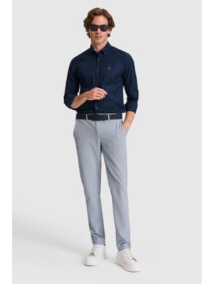 U.s. Polo Assn. Erkek Lacivert Pantolon (Kanvas-Chino) 50322361-VR033