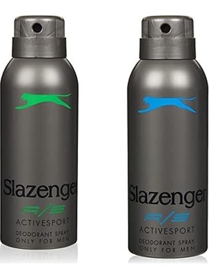 Al-Kar Ticaret Activesport Yeşil Deodorant Spray (150 Ml) ve Activesport Mavi Deodorant Spray (150 Ml)