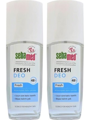 Al-Kar Ticaret Deodorant Fresh Deodorant 75 ml (2 Paketi)