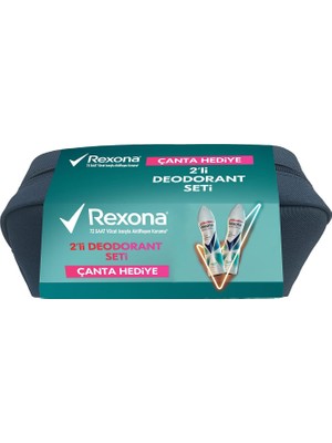 Al-Kar Ticaret Rexona Shower Fresh Deodorant 2X150ML ve Çanta Seti