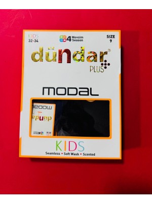 Dündar Çocuk Modal Dikişsiz Patik Çorap-12çift
