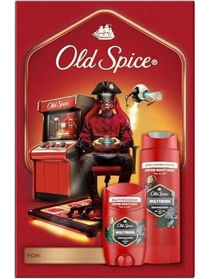 Al-Kar Ticaret Old Spice Gamer Hediye Seti: Wolfthorn Deodorant Stick 50 ml + Duş Jeli 250ML