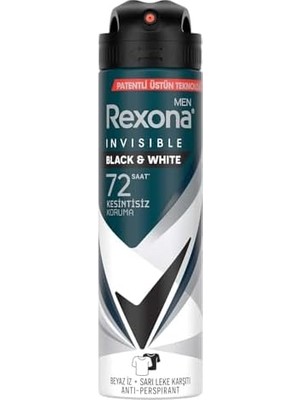 Al-Kar Ticaret Rexona Men Erkek Sprey Deodorant Invisible & 150 ml