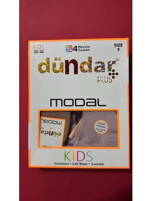 Dündar Kız Çocuk Modal Dikişsiz Patik Çorap-12 Çift