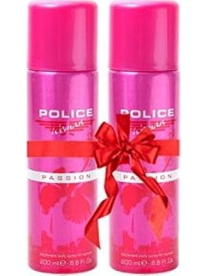 Al-Kar Ticaret Police Passion Woman Deodorant 200 ml Kadın Deodorant