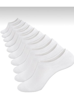 Organix Home Unisex 10'lu Babet Çorap Görünmez